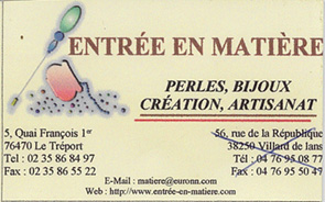 entree en matiere